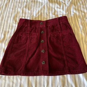 XS corduroy Skirt